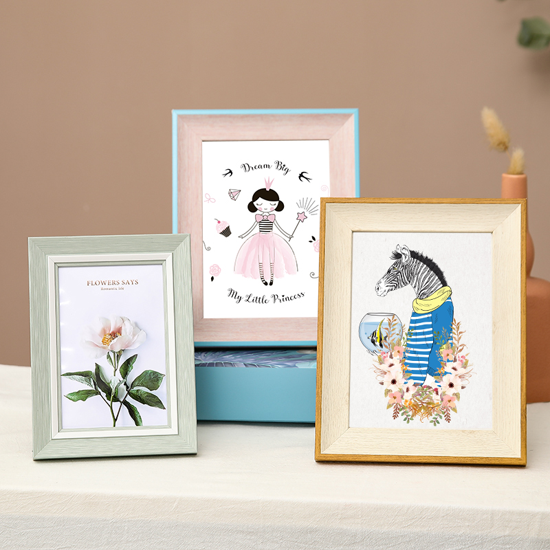 创意个性婚纱影楼加洗北欧相框