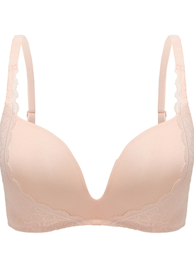 黛安芬简约盛放内衣薄款女无钢圈无痕文胸E003859