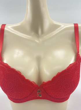 sloggi内衣正品优雅钩花薄款插片收副乳聚拢文胸罩断码清仓