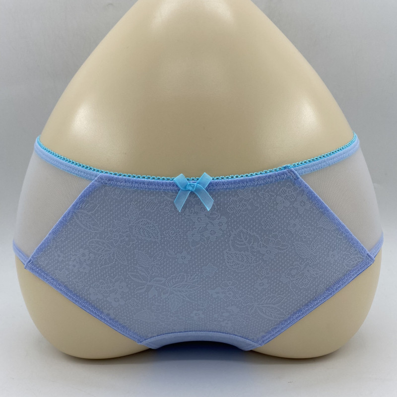 sloggi时尚甜美风网纱平角内裤