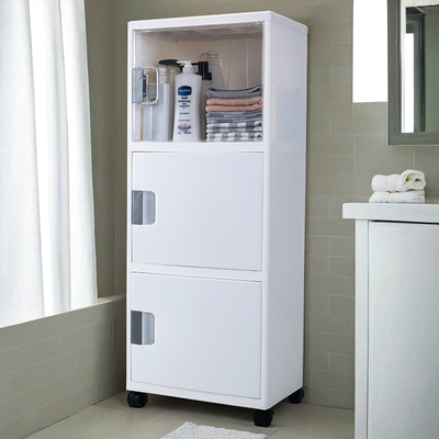 化妆室的置物架家用大容量浴室收纳层架子落地防水厕所洗手间收纳