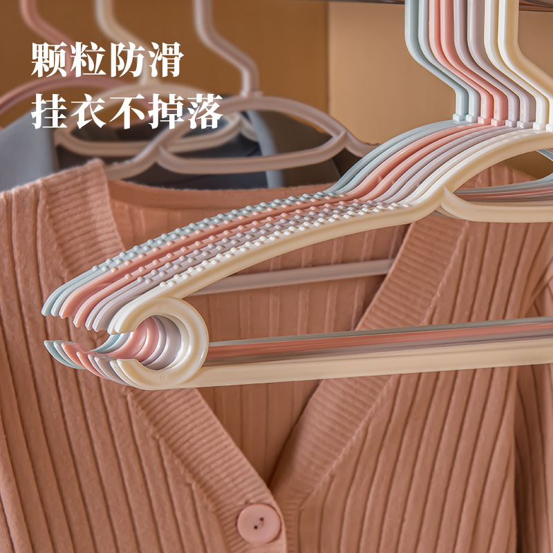 简特晾衣架加大加厚带双挂耳