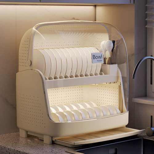 【双层大容量沥水透气防尘防虫】