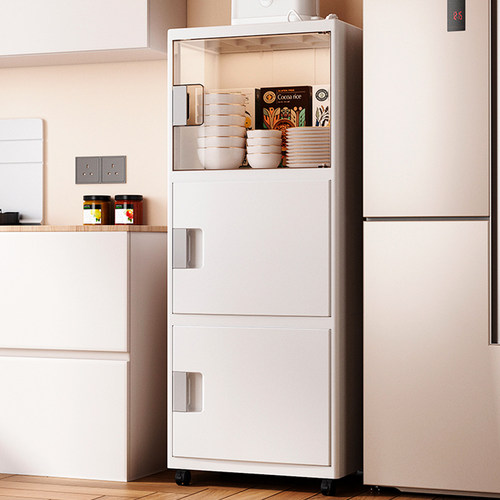 简特厨房收纳柜免安装分层储物柜