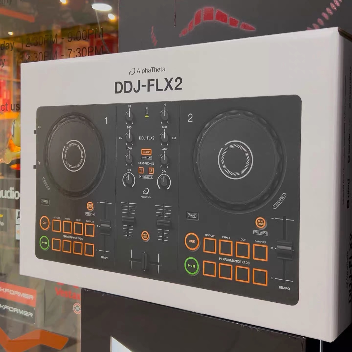 DDJ-FLX2打碟机迷你入门便捷式
