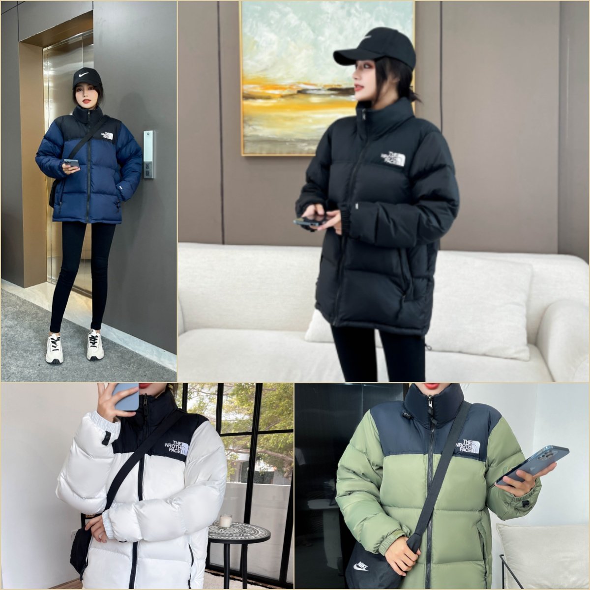 【新年钜惠】700蓬彩虹北面羽绒服美版1996男女情侣立领短款外套,运动服/休闲服装,运动羽绒服,淘宝优惠券,粉丝福利购,淘宝优惠卷