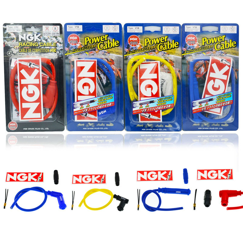 原装日本NGK增压线高压包火花塞帽子越野车摩托车NGK点火线