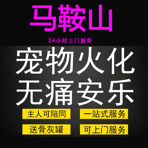 马鞍山宠物火化殡葬毛孩子狗狗猫兔善终骨灰纪念无痛安乐上门服务