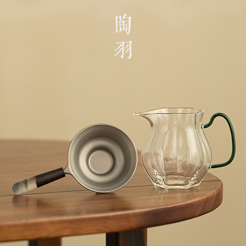 高硼硅玻璃公道杯功夫茶具配件