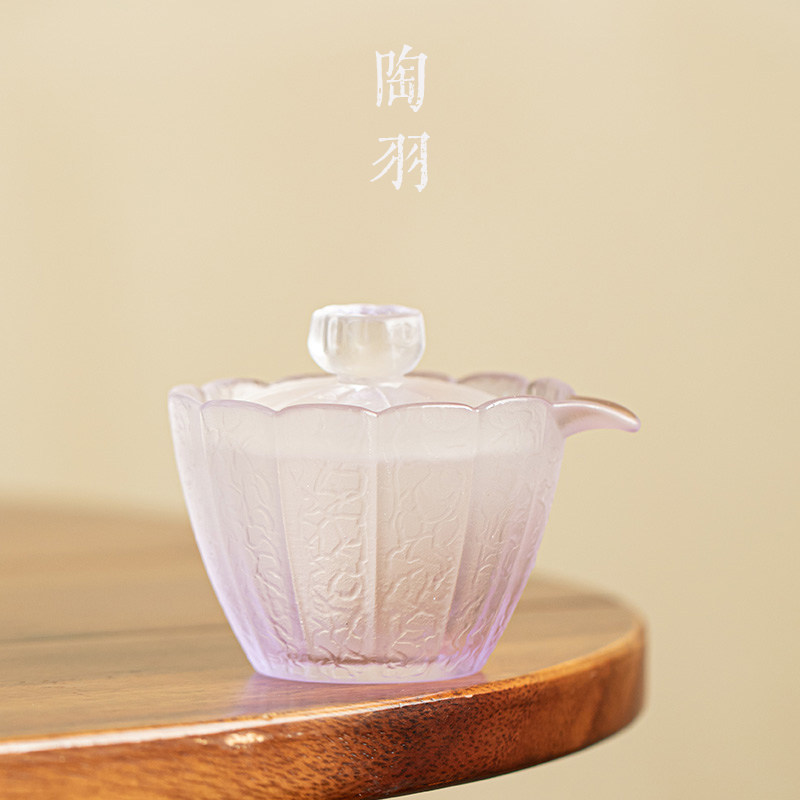 复古高硼硅玻璃云雾南瓜手抓壶高档家用防烫茶壶功夫茶具泡茶壶