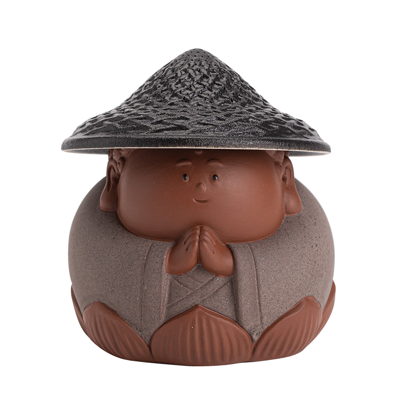 紫砂小如来一体茶漏功夫茶具配件
