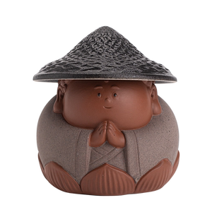 紫砂小如来一体茶漏功夫茶具配件
