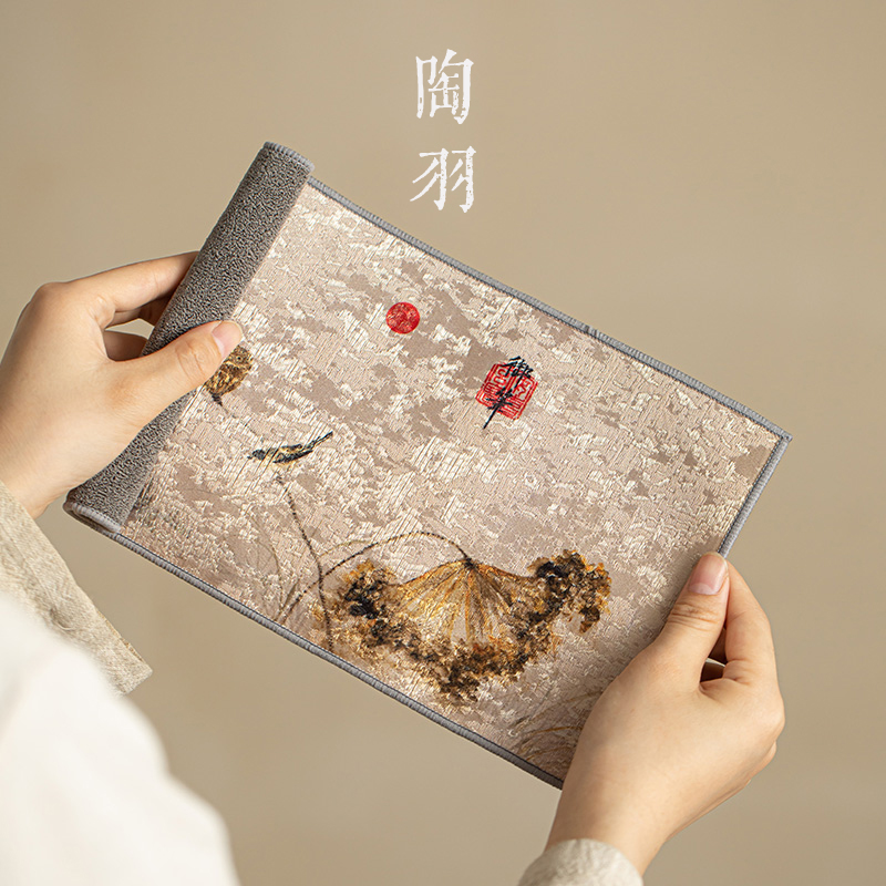 加厚茶巾布吸水養壺巾墊防水