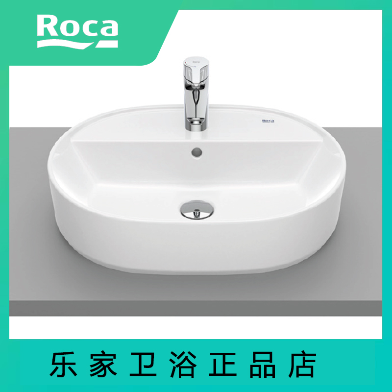 ROCA乐家陶瓷单孔台上盆艺术圆形