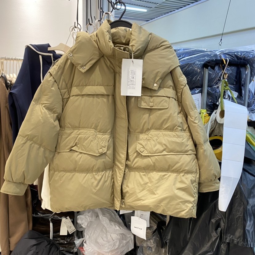 DUISS KOICR羽绒服女冬新韩版奇丽连帽加厚收腰白鸭绒雷洛DK-8267