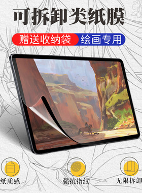 适用于三星Tab S7plus+可拆卸类纸膜s5e/s6liteA2019T500P580保护膜适用