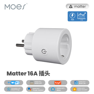 MatterWiFi智能欧规插座APP远程定时Homekit GoogleHome Alexa