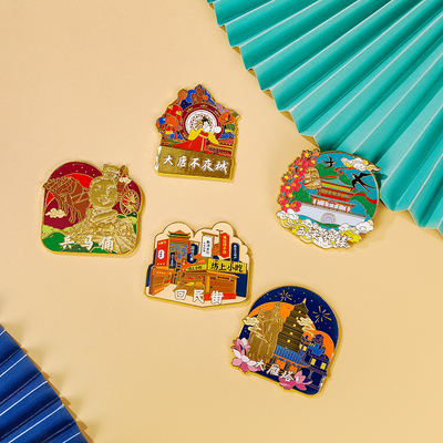 西安文创金属冰箱贴强力磁吸