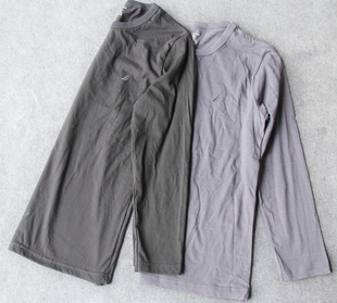 春秋外穿也可打底纯棉男长袖 汗布长袖 美单诺家男士 慕棉良品