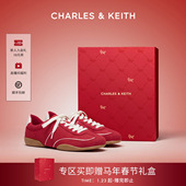 新年礼物 CHARLES&KEITH26春新款 CK1 71960032薄底德训鞋 阿甘鞋