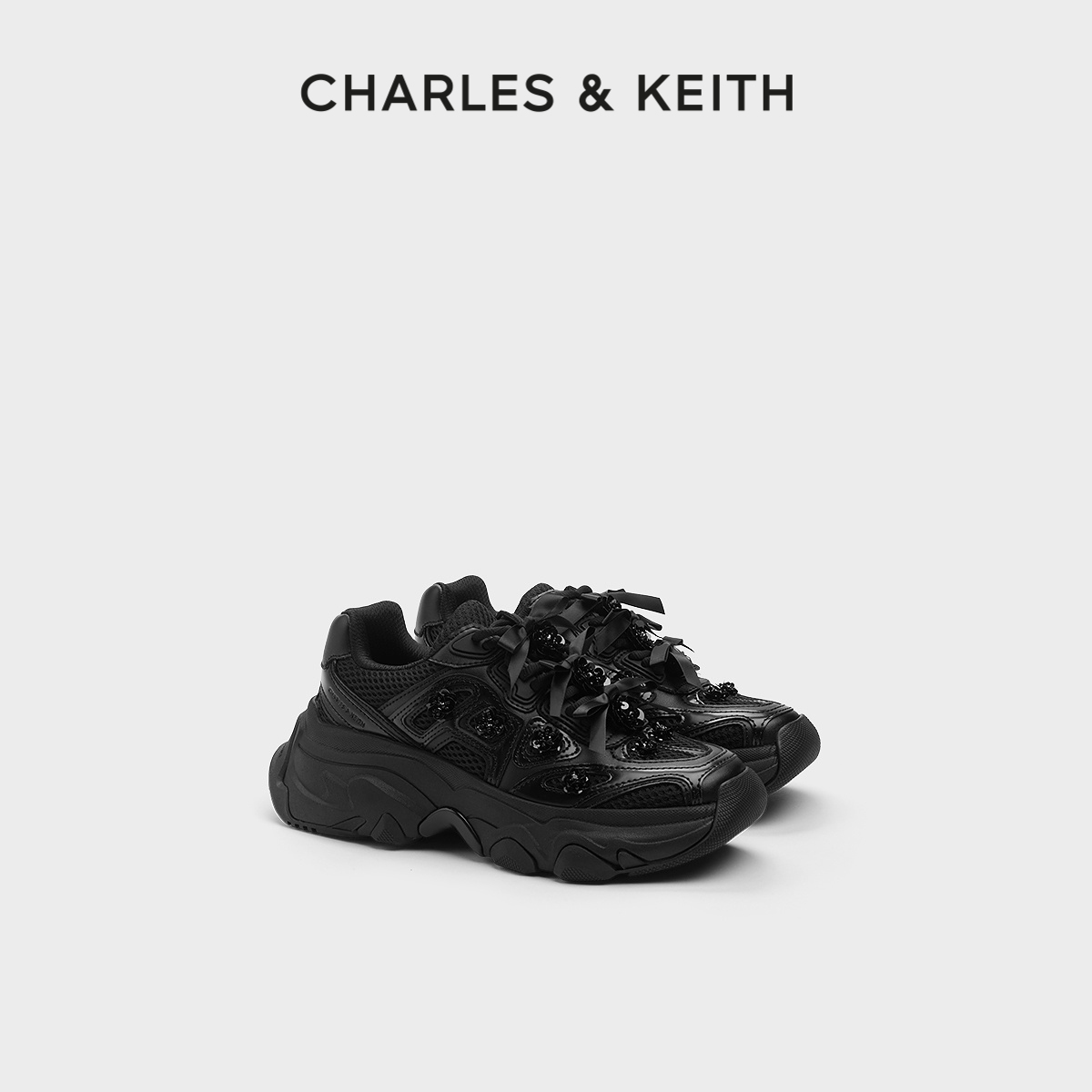 CHARLESKEITH厚底老爹鞋复古