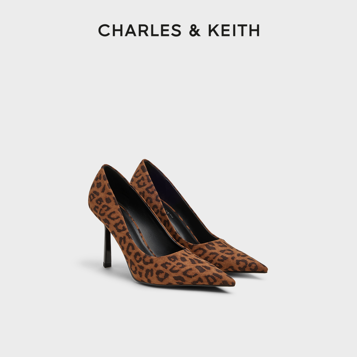 时尚尖头细跟高跟鞋CHARLESKEITH