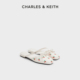 女鞋 CK1 70920180蝴蝶结穆勒拖鞋 CHARLES&KEITH春季 凉鞋