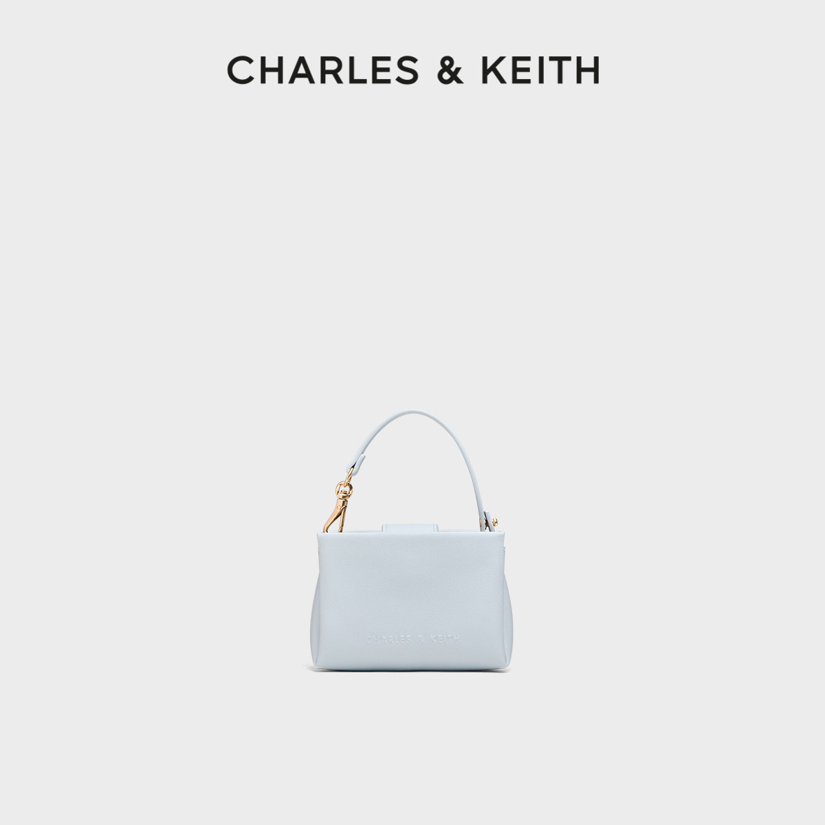 CHARLES&KEITH26夏新款CK6-30770642简约柔软链条迷你斜挎小方包