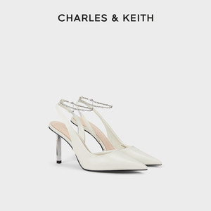 CHARLES&KEITH尖头高跟凉