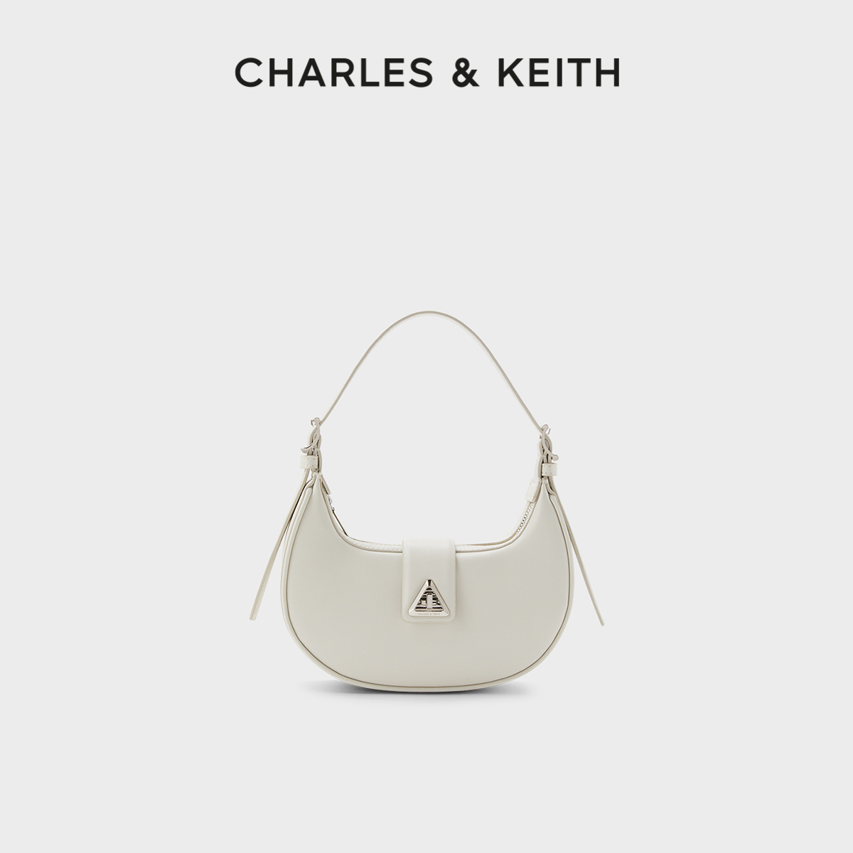 CHARLES&KEITH腋下包女新月包