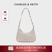 CHARLES&KEITH女包CK2 情人节礼物 20271604拉链轻便单肩腋下包