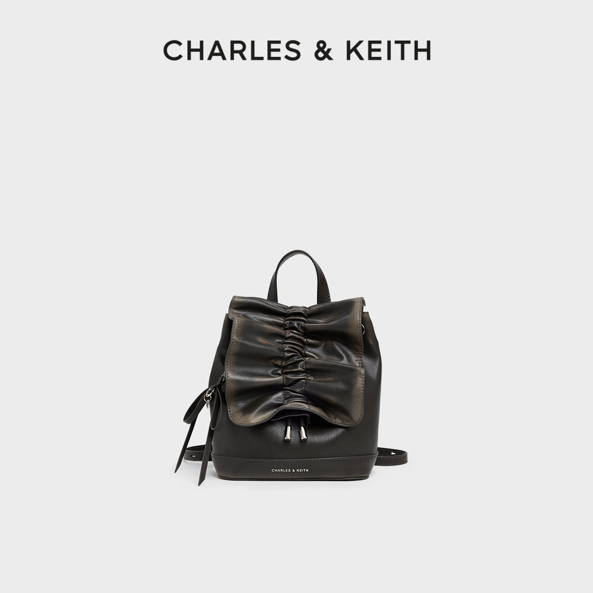 蝴蝶结包挂双肩包CHARLESKEITH图片