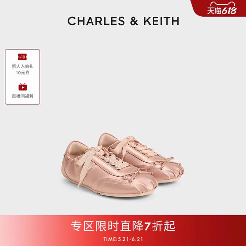 CHARLES&KEITH休闲芭蕾德训鞋