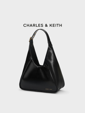 Сумка charles&keith春夏女包ck2-40271214简约通勤手提腋下包托特包女 &