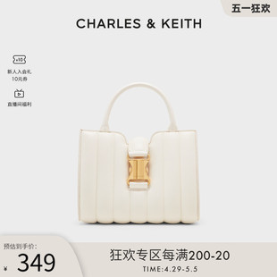 手提单肩斜挎托特包 CHARLES＆KEITH春夏女包CK2 30671418女士时尚