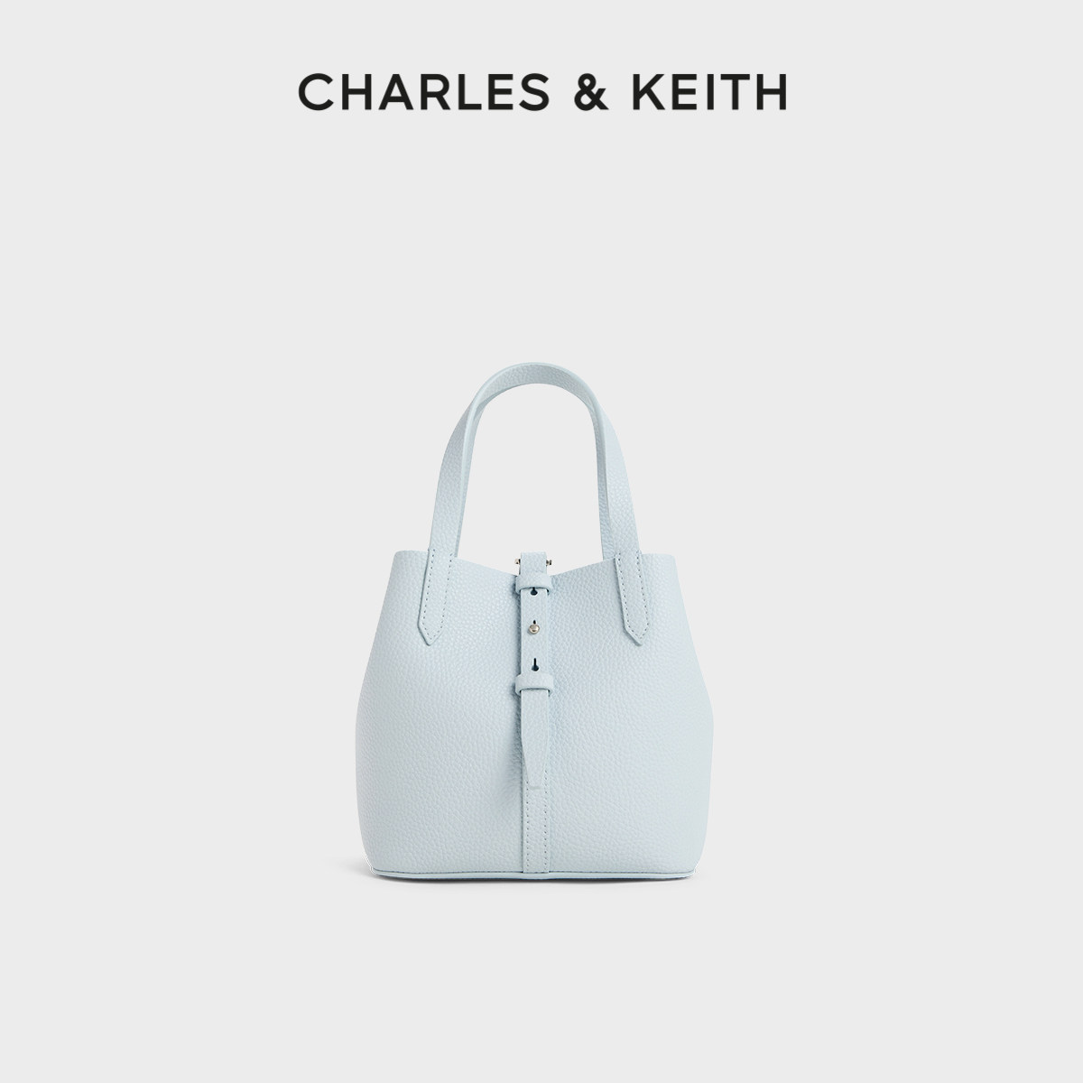 【毕业礼物】CHARLES&KEITH女CK2-10151518通勤手提水桶菜篮子包