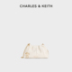 CHARLES&KEITH26春新款 CK2 80151612包挂油蜡皮单肩斜挎包云朵包