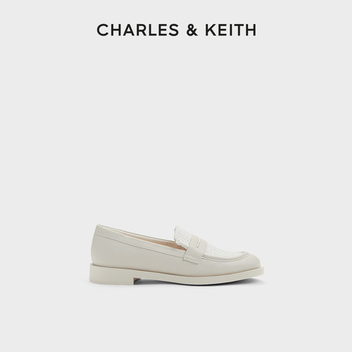 秋季平底乐福鞋CHARLES&KEITH