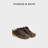 CK1 71650020薄底系带德训鞋 运动鞋 CHARLES&KEITH25冬新款 休闲鞋