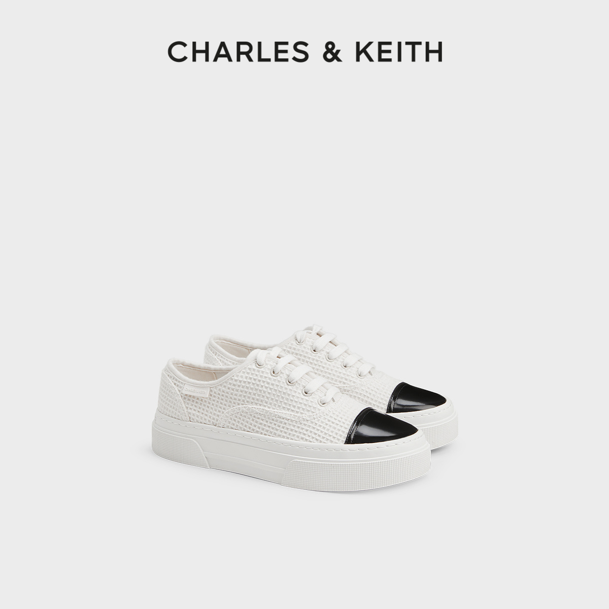 CHARLES&KEITH休闲运动板鞋