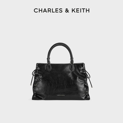 大号褶皱托特包CHARLES＆KEITH