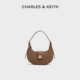 50271205 CHARLES&KEITH25冬新款 CK2 1廓形手提腋下包新月包女包