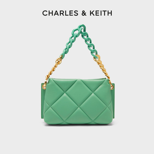 单肩包链条520礼物菱格