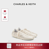CK1 71960008 2时尚 CHARLES&KEITH26春新款 休闲薄底芭蕾德训鞋 女