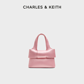 CHARLES&KEITH秋冬女包CK2 10151494芭蕾蝴蝶结凯莉包手提斜挎包