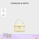 女包CK2 CHARLES&KEITH秋季 80782534菱格链条手提斜挎小方包女