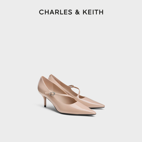CHARLES＆KEITH时尚尖头高跟鞋