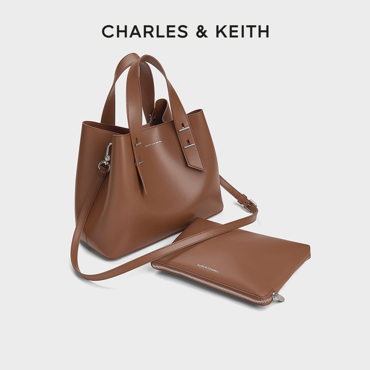 CHARLES&KEITH子母托特包