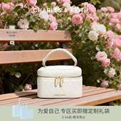 CHARLES&KEITH春季 80782534菱格链条手提斜挎小方包女 女包CK2