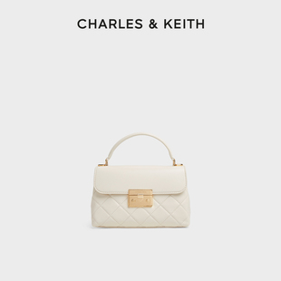 50701578气质通勤菱格手提包斜挎包 CK2 CHARLES&KEITH25秋季 新款